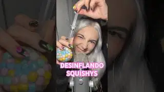 Desinflando Squishys😍✨ #satisfactorio #ferjalil #asmr #dormir #aire