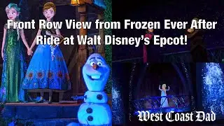 Frozen Ever After Full Ride POV in 4K | Front Row at EPCOT