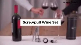InnovaGoods Kitchen Sommelier Screwpull Wine Set