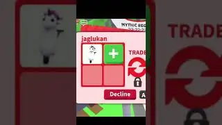 win fair lose ? i traded my unicorn stroller for this in adopt me roblox #shorts