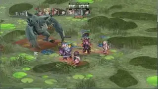 Agarest Generation of War Quadwas boss fight