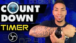 How To Add a Countdown Timer using OBS Studio