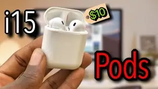 i15 TWS Unboxing and Review 2021 - Best Apple AirPods clone?!