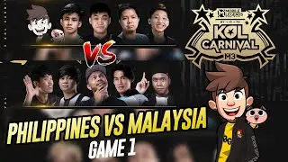 M3 KOL Carnival - Philippines vs Malaysia - Game 1