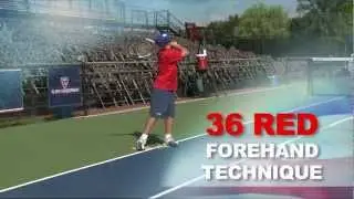 10 and Under Tennis Lessons | 36 Red Forehand Technique