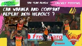 SRH Team Analysis For IPL 2020 | Sunrisers Hyderabad Preview | Best Playing XI Team SRH