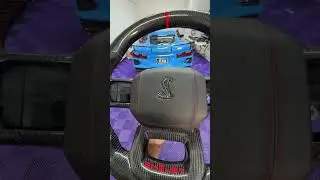 Shelby F150 Truck carbon fiber steering wheel