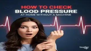 How to Check Blood Pressure at Home Without a Machine | Easy BP Checking Method Naturally