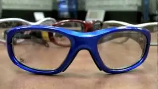 Safety glasses for sports