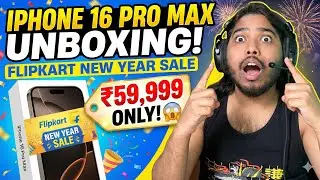 iPhone 16 Pro Max Unboxing 🔥 Big Billion Sale Loot | Desert Titanium First Look & Review