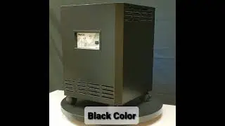 TRACS commercial portable air purifier with UV-C and HEPA Technology in black color
