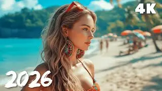 Ocean Meditation Lounge 🎧 Chill Deep House 4K UHD 2026 | Blue Shore Beats