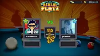 8 ball pool MASTER STAR 4 VIT&Oacute;RIAS EM BERLIN, DOBRADINHA COM BR