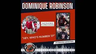 Bears scouts were on Dominique Robinson back when he was a freshman WR
