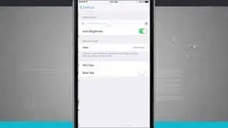 iPhone 6 Tips - How to Enable Bold Text