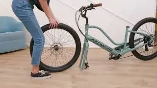 Install the Front Wheel: Disc/quick release skewer