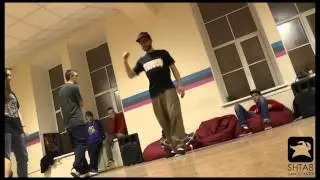 Battle 0.33 Popping судейский выход DIMA ARAB