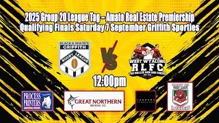 2025 Group 20 League Tag &ndash; Amato Real Estate Premiership Qualifying Finals