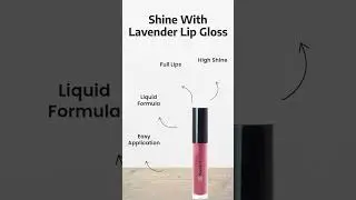 Shine with Lavender Lip Gloss
