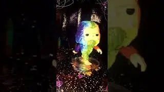 RAINBOW GLITTER BIG FOOT
