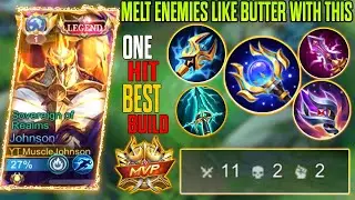 Johnson Best Revenge Build Revealed - Johnson mage Build #mlbb