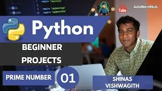 Python for Beginners : Prime Number #pythonprojects #pythonbeginnerprojects