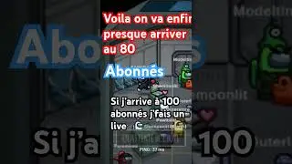bravo approchons au 80 abonn&eacute;s