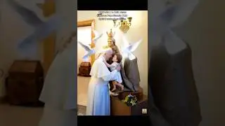 🕊✝️Virgin Mary & Child Jesus Embrace Pope Francis | Holy Spirit Descends as Doves✝️🕊