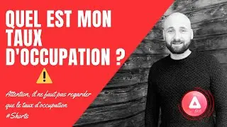 Quel est mon taux d'occupation ? #Shorts #superhote #automaticbnb