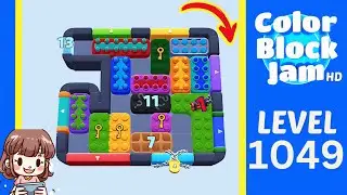 Color Block Jam Level 1049 Solution Walkthrough