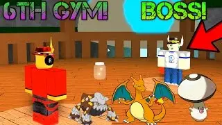 Getting my 6th GYM Badge! (Pokemon Brick Bronze!)