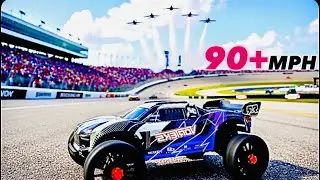 ARRMA Vorteks Mega 550 Brushless 90MPH🔥 Speed Run w/ XC-ESC C8 3s.