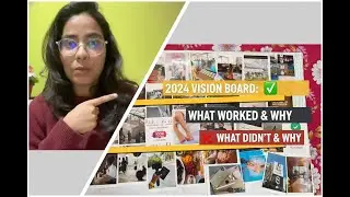 Did My 2024 Vision Board Actually Work? | Honest Review: What Worked & What Didn't