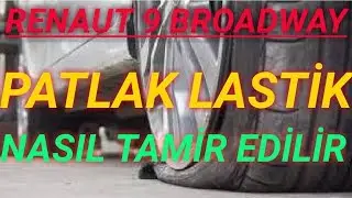 Renault 9 Broadway'ın Lastiği Patlar İse Stepneyi Nasıl Takarız.