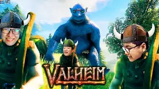 CHẠM TRÁN TITAN QUÁI THÚ TRONG RỪNG THẲM =)))) Chiến công đầu của chúng tôi đây rồi !!! - VALHEIM #3