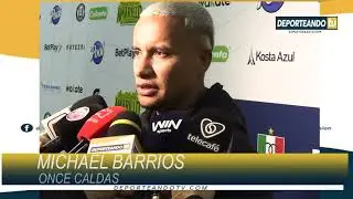 BARRIOS VUELVE A LA TITULAR DEL ONCE CALDAS. #oncecaldas #copasudamericana #conmebolsudamericana