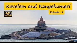 Kovalam beach | Kanyakumari | Vivekananda Rock Memorial | Cinematic Travel Video | Drone | 4K