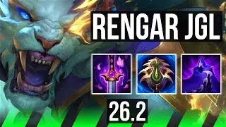 RENGAR vs JAYCE (JGL) | 5k gold comeback | BR Grandmaster | 26.2