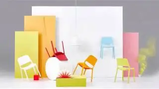 Scaun Pixel pentru Terase sau Foodcourturi  #Antares Romania #scaun #scaune