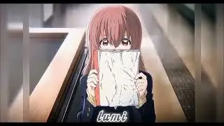 Pastel Ghost - Dark beach (slowed + Reverb) &times; A Silent Voice edit