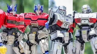 New Transformers Yolopark Optimus Prime/Orion Pax & Megatron/D-16  In-Hand Images by Notrab