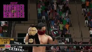 WWE2K18 / ECW NOVEMBER TO REMEMBER PPV HIGHLIGHTS EP. 2 / ONGKULIMAN SNEAKS IN THE UFC TITLE