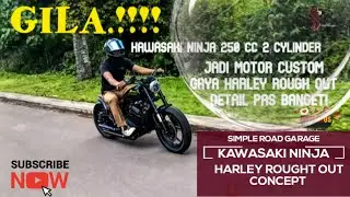TERNYATA...!! Kawasaki Ninja 250 Bisa Berubah Mewah? #motorcustomindonesia  #viral #custom 
