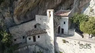 Eremo di Santa Maria Giacobbe - Pale di Foligno - Umbria (by drone 4K)