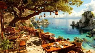 Focus & Relax Lofi Jazz 🌴 Cozy Beach Caf&eacute; Mood Music 1