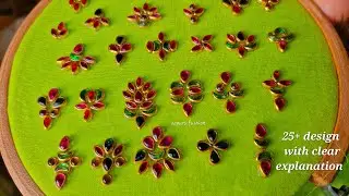 brooches design for blouse chudithar flower brooch class in tamil how to do brooch work aari zardosi