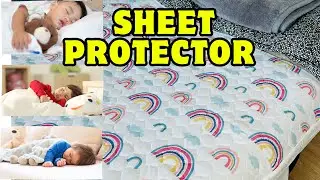 Washable, Reusable Mattress & Sheet Protector #Baby #ad