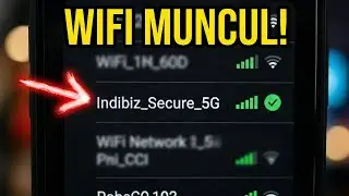 Cara Menampilkan Nama WiFi Indibiz Yang Tersembunyi | Mudah