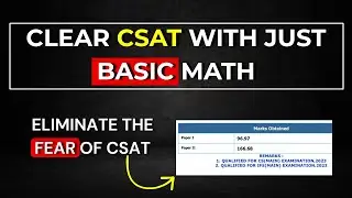 Clear CSAT without Heavy Math in UPSC Prelims!