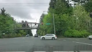 Driving Portland's beautuful road on NW 113th Ave and Cedar Hills Blvd, from Cedar Mill  to I-217
